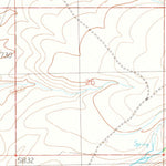 United States Geological Survey Tucker Creek, MT (1989, 24000-Scale) digital map