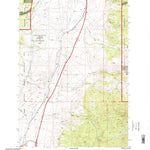 United States Geological Survey Tucker Creek, MT (1996, 24000-Scale) digital map