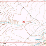United States Geological Survey Tucker Creek, MT (1996, 24000-Scale) digital map