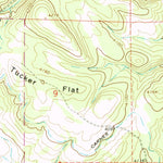 United States Geological Survey Tucker Flat, OR (1965, 24000-Scale) digital map