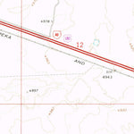 United States Geological Survey Tucker Mesa, AZ (1968, 24000-Scale) digital map