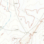 United States Geological Survey Tucker Mesa NE, AZ (1968, 24000-Scale) digital map