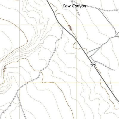 United States Geological Survey Tucker Mesa NW, AZ (2021, 24000-Scale) digital map