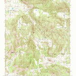 United States Geological Survey Tucker Mountain, CA (1966, 24000-Scale) digital map