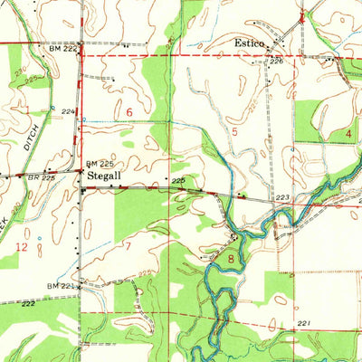 United States Geological Survey Tuckerman, AR (1967, 62500-Scale) digital map