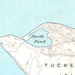 United States Geological Survey Tuckernuck Island, MA (1951, 24000-Scale) digital map