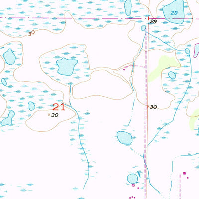 United States Geological Survey Tuckers Corner, FL (1957, 24000-Scale) digital map