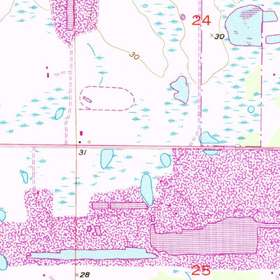 United States Geological Survey Tuckers Corner, FL (1957, 24000-Scale) digital map