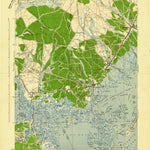 United States Geological Survey Tuckerton, NJ (1942, 62500-Scale) digital map
