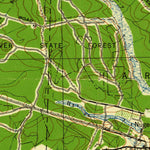 United States Geological Survey Tuckerton, NJ (1942, 62500-Scale) digital map
