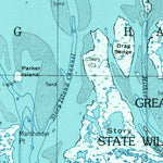 United States Geological Survey Tuckerton, NJ (1995, 24000-Scale) digital map