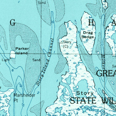 United States Geological Survey Tuckerton, NJ (1995, 24000-Scale) digital map