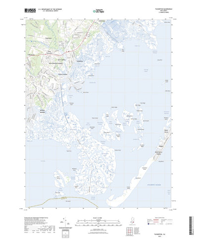 United States Geological Survey Tuckerton, NJ (2023, 24000-Scale) digital map