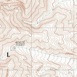 United States Geological Survey Tucki Wash, CA (1987, 24000-Scale) digital map