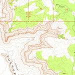 United States Geological Survey Tuckup Canyon, AZ (1962, 62500-Scale) digital map