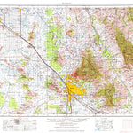 United States Geological Survey Tucson, AZ (1956, 250000-Scale) digital map
