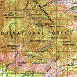United States Geological Survey Tucson, AZ (1956, 250000-Scale) digital map