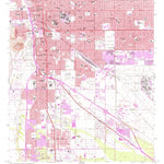 United States Geological Survey Tucson, AZ (1957, 24000-Scale) digital map