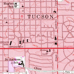 United States Geological Survey Tucson, AZ (1957, 24000-Scale) digital map