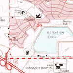 United States Geological Survey Tucson, AZ (1983, 24000-Scale) digital map