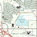 United States Geological Survey Tucson, AZ (1992, 24000-Scale) digital map
