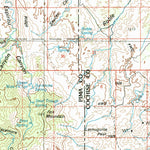 United States Geological Survey Tucson, AZ (1994, 100000-Scale) digital map