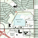 United States Geological Survey Tucson, AZ (1996, 24000-Scale) digital map