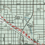 United States Geological Survey Tucson, AZ (1996, 24000-Scale) digital map