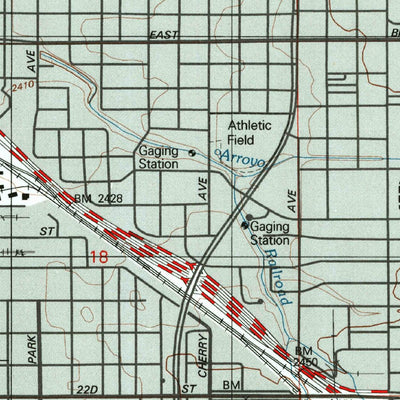 United States Geological Survey Tucson, AZ (1996, 24000-Scale) digital map