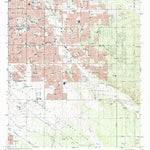 United States Geological Survey Tucson East, AZ (1983, 24000-Scale) digital map