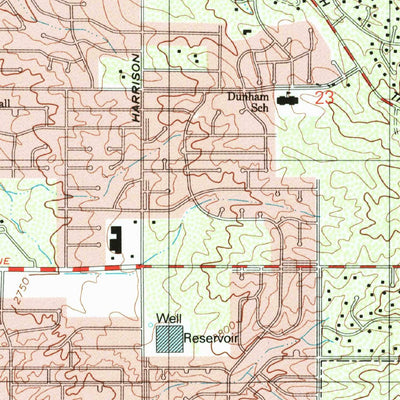 United States Geological Survey Tucson East, AZ (1983, 24000-Scale) digital map