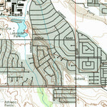 United States Geological Survey Tucson East, AZ (1992, 24000-Scale) digital map
