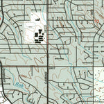 United States Geological Survey Tucson East, AZ (1992, 24000-Scale) digital map