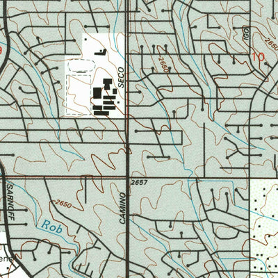 United States Geological Survey Tucson East, AZ (1992, 24000-Scale) digital map