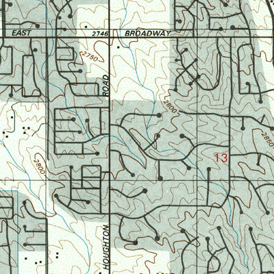 United States Geological Survey Tucson East, AZ (1996, 24000-Scale) digital map