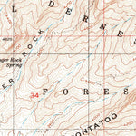 United States Geological Survey Tucson North, AZ (1984, 24000-Scale) digital map