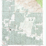 United States Geological Survey Tucson North, AZ (1992, 24000-Scale) digital map