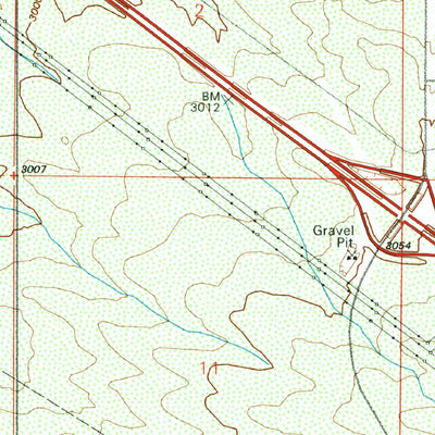 United States Geological Survey Tucson SE, AZ (1992, 24000-Scale) digital map