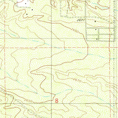 United States Geological Survey Tucson SW, AZ (1983, 24000-Scale) digital map