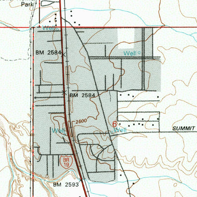 United States Geological Survey Tucson SW, AZ (1992, 24000-Scale) digital map