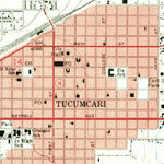 United States Geological Survey Tucumcari, NM (1967, 24000-Scale) digital map
