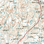 United States Geological Survey Tucumcari, NM-TX (1954, 250000-Scale) digital map
