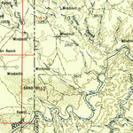 United States Geological Survey Tucumcari, NM-TX (1958, 250000-Scale) digital map