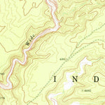 United States Geological Survey Tudecoz Spring, AZ (1971, 24000-Scale) digital map