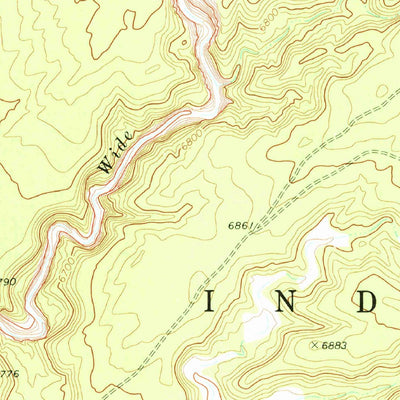 United States Geological Survey Tudecoz Spring, AZ (1971, 24000-Scale) digital map