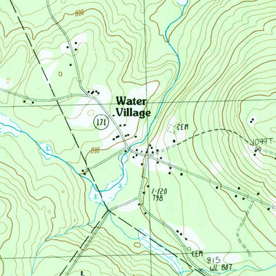 United States Geological Survey Tuftonboro, NH (1987, 24000-Scale) digital map