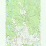 United States Geological Survey Tug Mountain, ME (1941, 62500-Scale) digital map