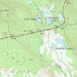 United States Geological Survey Tug Mountain, ME (1941, 62500-Scale) digital map