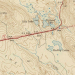 United States Geological Survey Tug Mountain, ME (1943, 62500-Scale) digital map