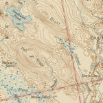 United States Geological Survey Tug Mountain, ME (1943, 62500-Scale) digital map